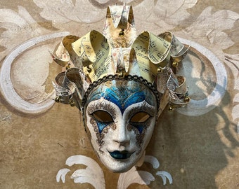Venetian Mask,Ornella Jester Mask,Original Mask