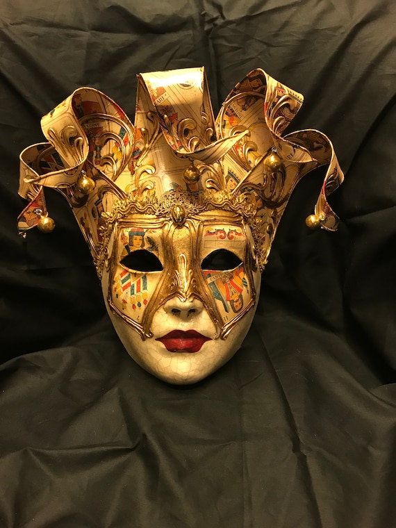 Venetian MaskJetser/Joker MaskOriginal Mask | Etsy