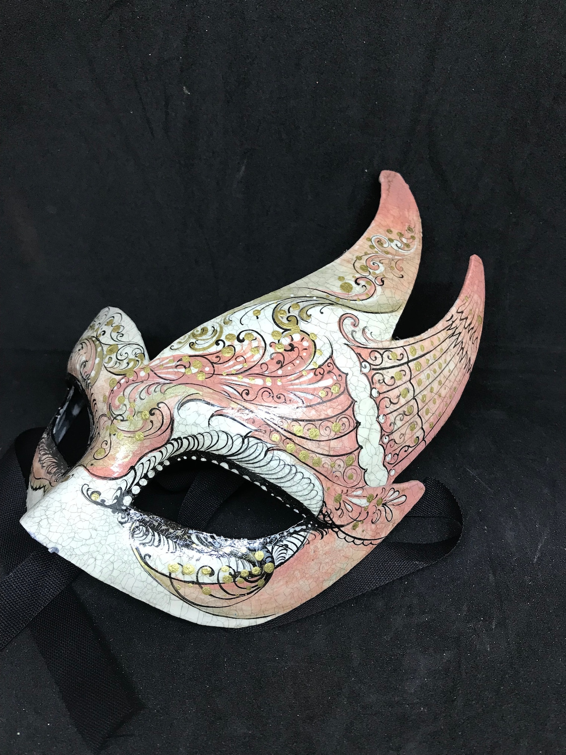 Mask Original Papier Mache Masks to Wear Etsy