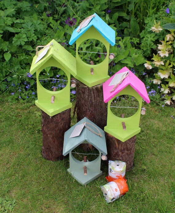 Bird Feeder Bird Gift Apple Feeder Suet Eco Friendly Etsy
