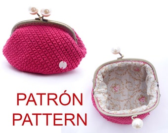 Instructions crochet coin purse and inside cover NUMBER 3