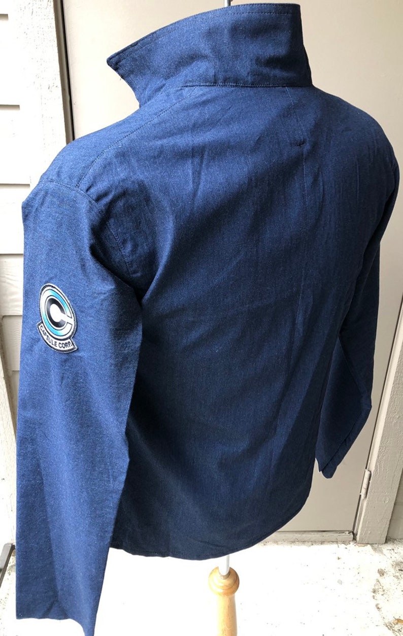 Capsule Corp. Trunks Jacket Blue Etsy