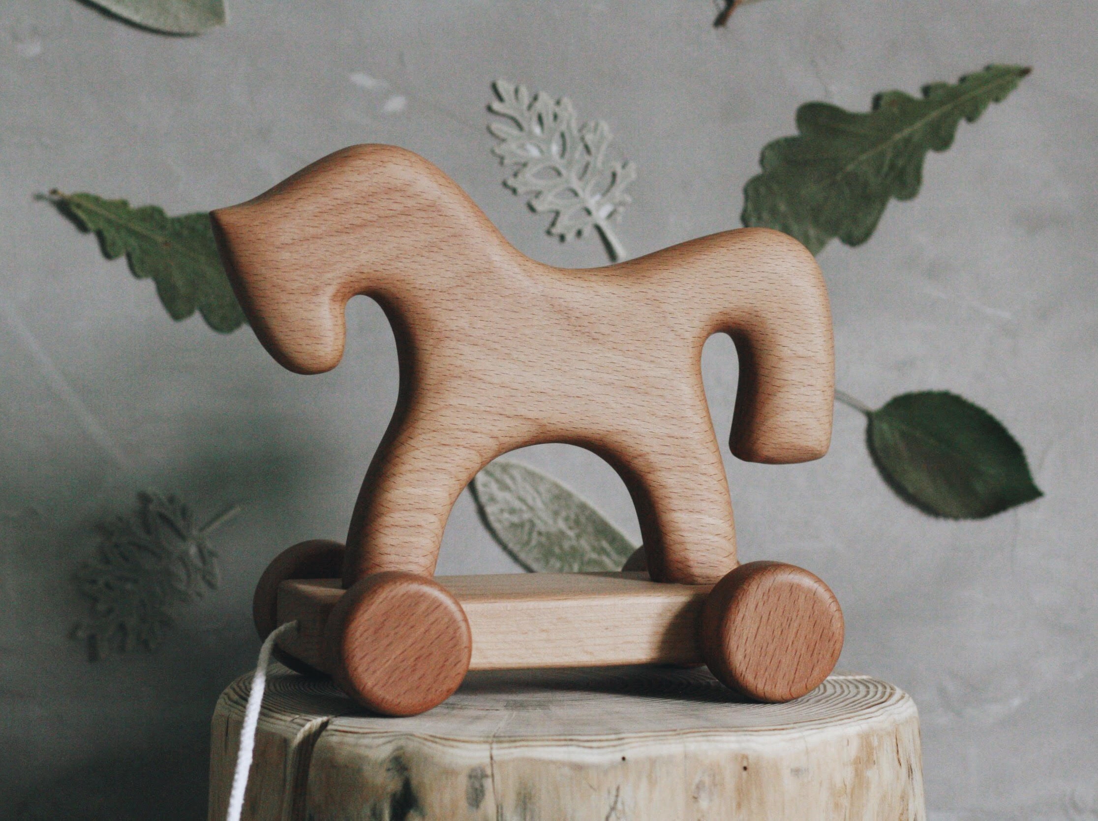 wooden horse toys