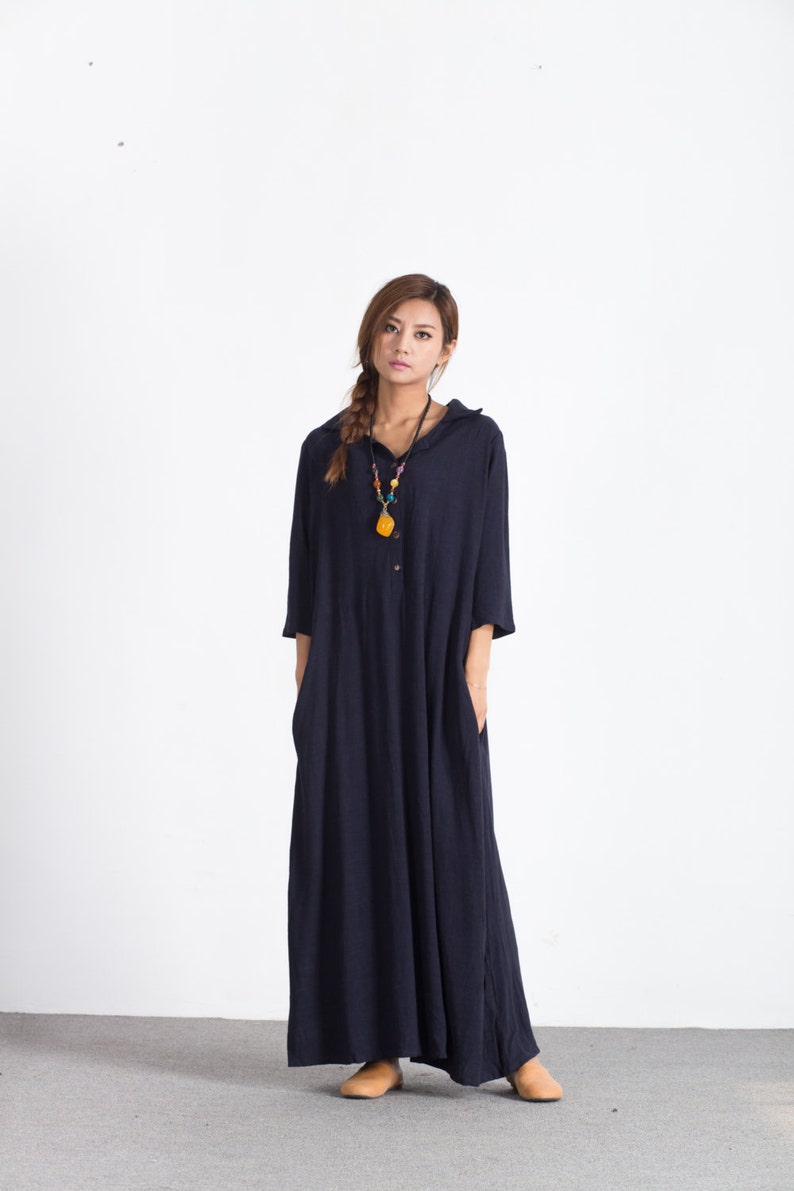 large size cotton dresses