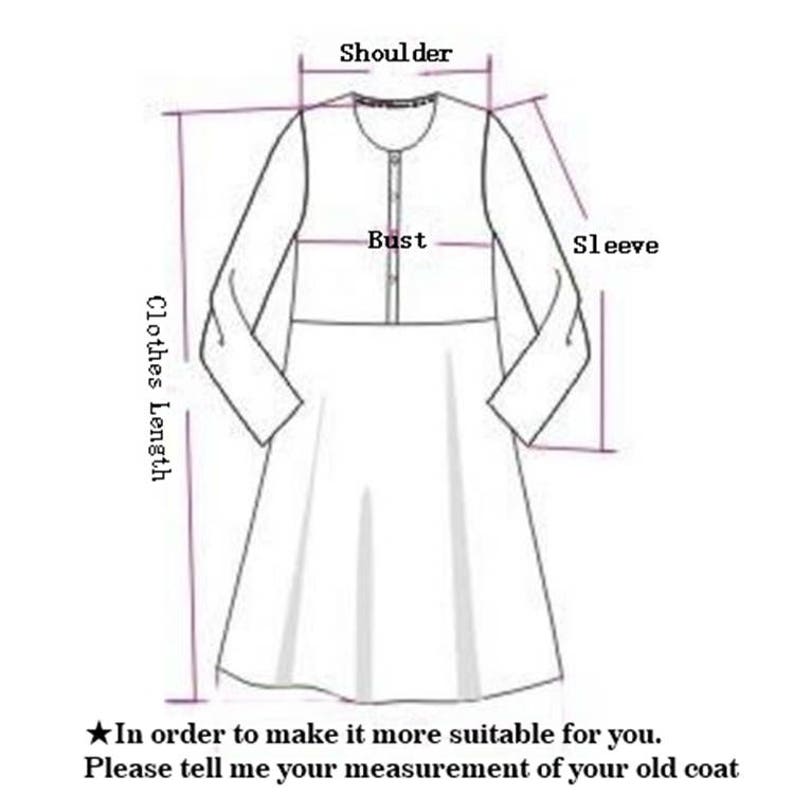 Women wool coat Double breasted Winter wool coat lapel warm coat plus size coat Vintage coat Loose Jacket with Pockets woolen coat M08 image 7