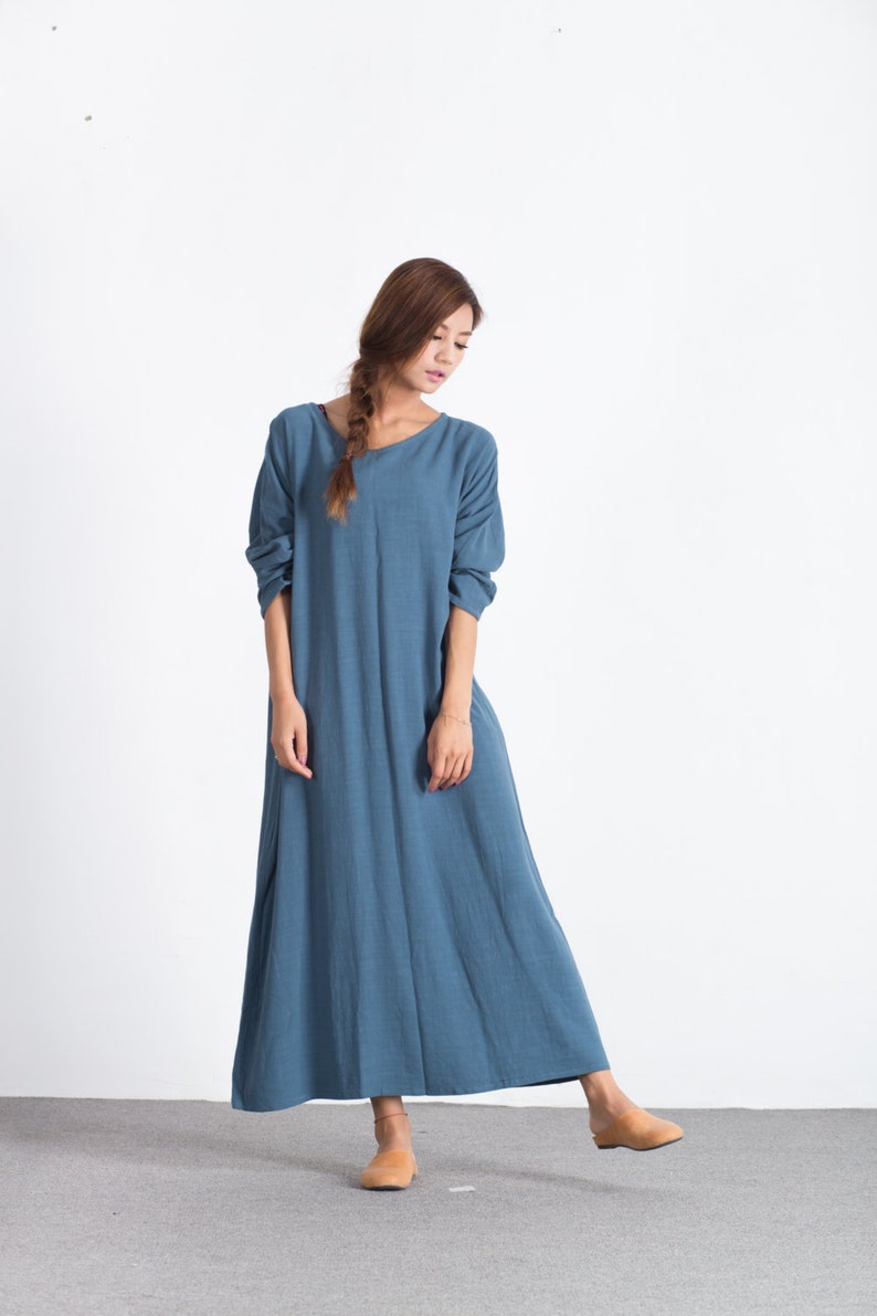 dress with large sleeves