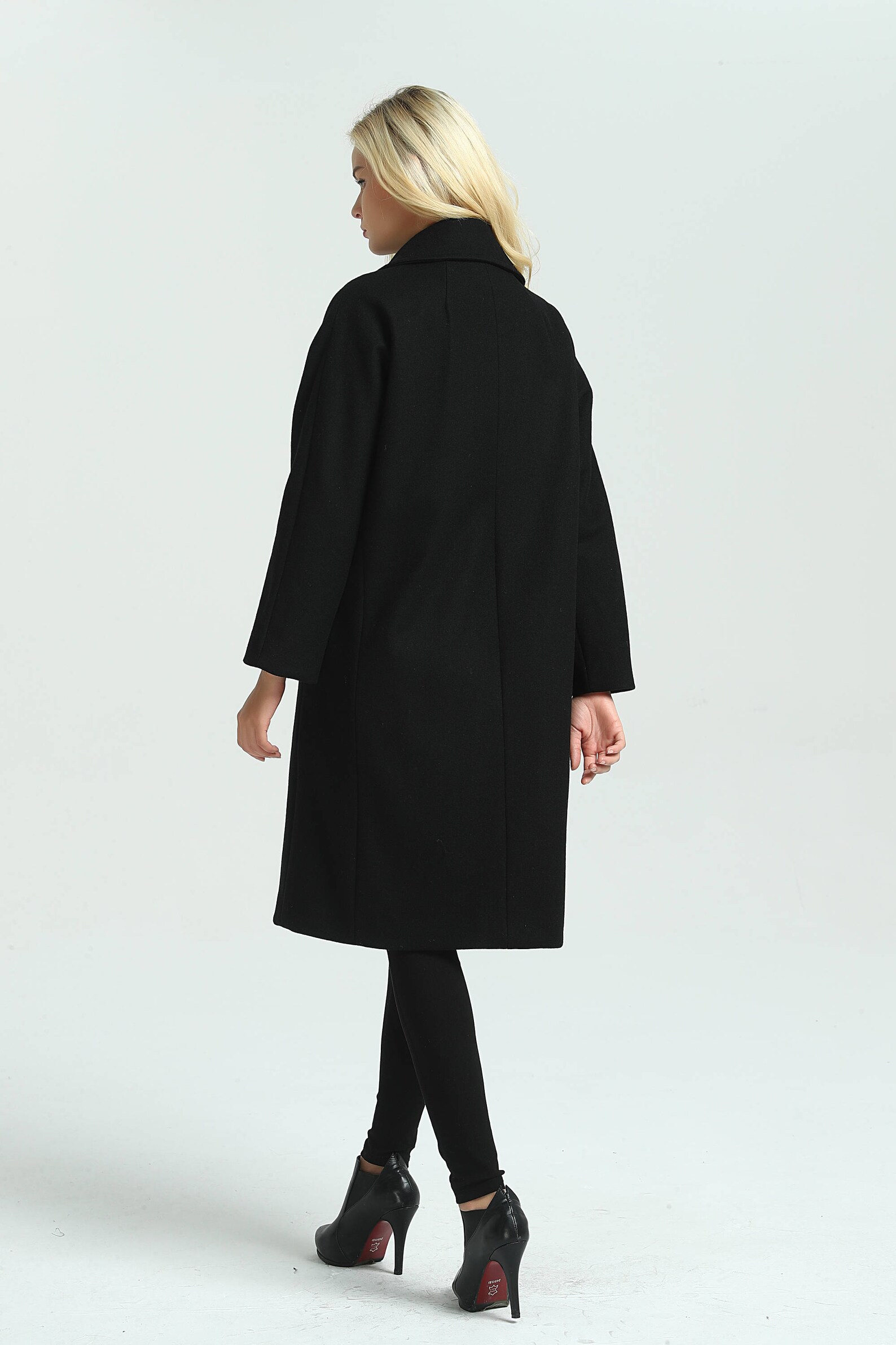 Women’s Tailored Mid-Length Wool-Blend Warm Coat main image 0