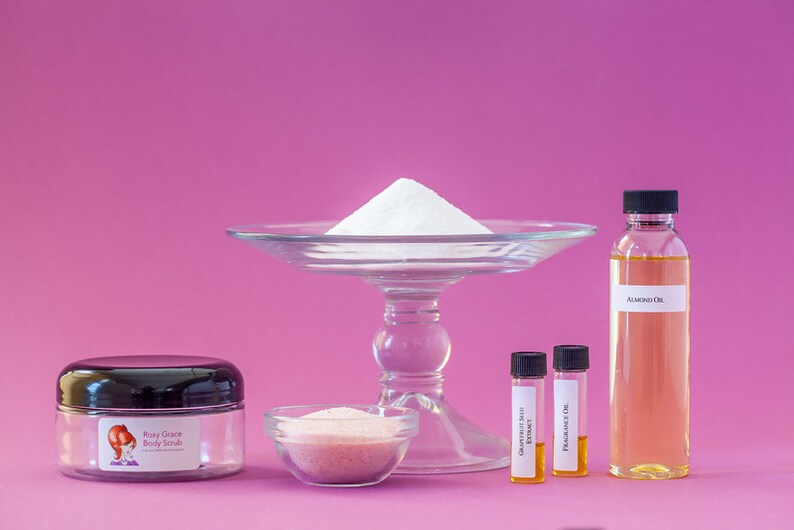 Sugar Scrub Diysugar Scrub Kit Body Scrub Kit DIY Body Etsy