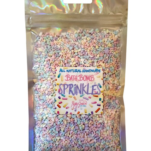 Bath Bomb Sprinkles Sprinkle Mix Sprinkle Favors Teenage Etsy