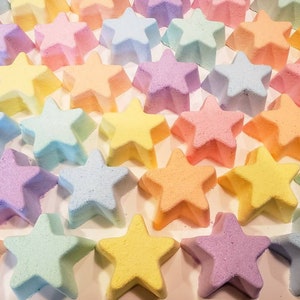 Bath Bomb Stars,Star Bath Bombs,Star Baby Shower,Star Favors,Bridal Shower Favors,Baby Shower Favors,Star gifts,All Natural Bath bombs,Stars