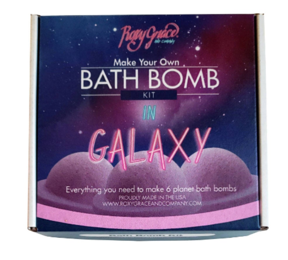 DIY Galaxy Bath Bomb Making Kit, Planet Bath Bomb Making Kit