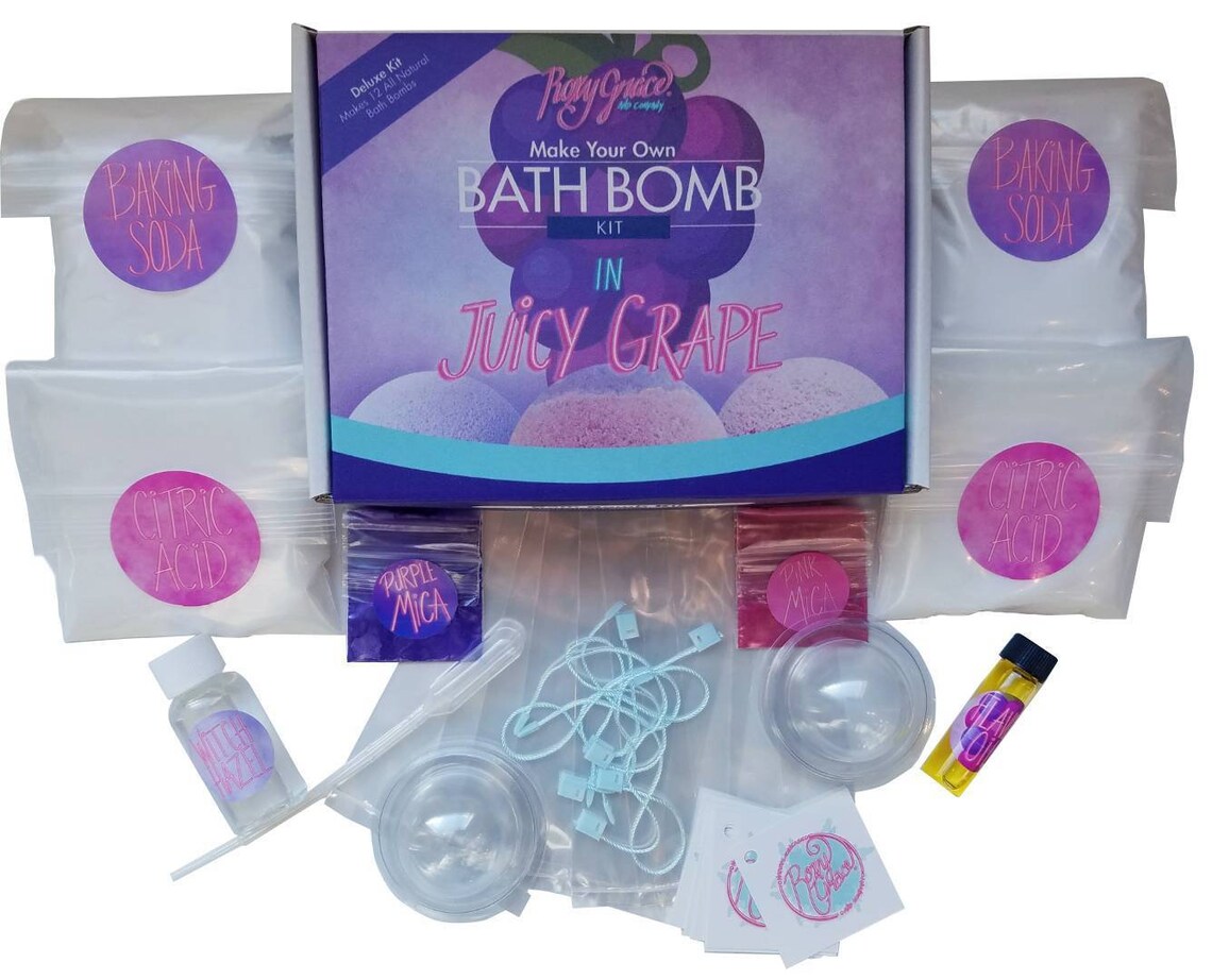 Bath Bomb KitBath bomb kit for kidscrafts for kidsbath Bomb Etsy