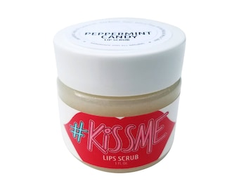 Organic Sugar Lip Scrub, Natural Bubblegum Flavor