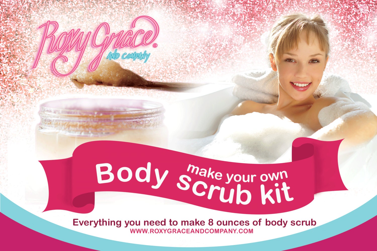 Sugar Scrub Diysugar Scrub Kit Body Scrub Kit DIY Body Etsy