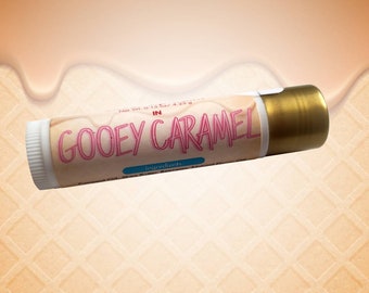 All Natural Caramel Lip Balm - Handmade Chapstick