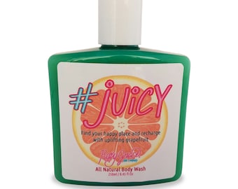 Grapefruit Essential Oil Body Wash, All Natural, 8.45 oz