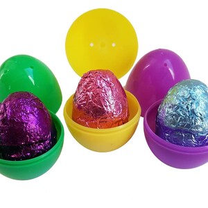 All Natural Dye-Free Easter Egg Bath Bombs, Kids Basket Stuffers bild 3