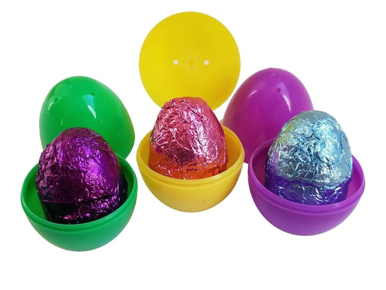 All Natural Dye-Free Easter Egg Bath Bombs, Kids Basket Stuffers bild 3