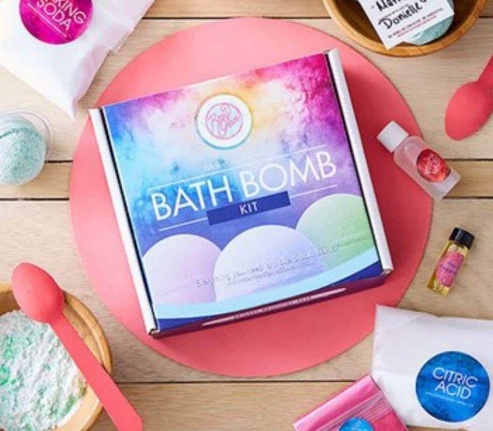 Bath Bomb Kit,bath Bombs Diy, Diy Crafts,bath Bombs for Kids,bath