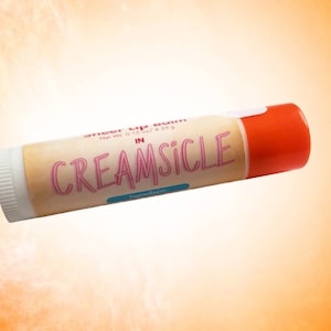 Lip Balm-All Natural Lip Balm-Creamsicle Lip Balm-Lip Gloss-Chapstick-Chapped Lips-Natural Chapstick-Handmade Lip Balm