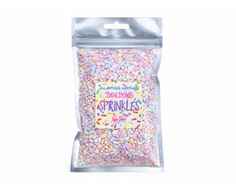 All Natural Bath Bomb Sprinkles, Kids Bath Potion Favors, Birthday Girl Gift Sensory Play