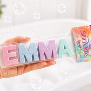 Custom Bath Bombs, Personalized Birthday Gift, Party Favors, All Natural Bath Bombs, Unique Gift