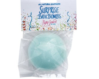 Surprise Bath Bomb with Toy, All-Natural Kids Bath Rox