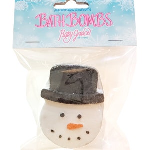 Christmas Bath Bombs,Stocking Stuffer Ideas,Natural Bath Bombs,Snowman Bath bomb,Christmas Gift Ideas,Holiday Bath bomb,Gifts for coworker