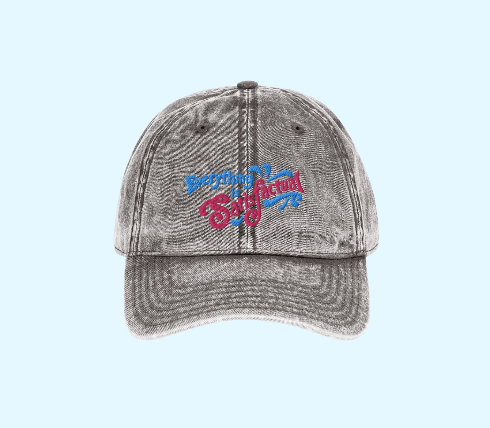 Everything is Satisfactual Hat Splash Mountain Inspired Hat Etsy