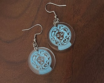 Leota Earrings | Halloween Earrings | Fortune Teller Earrings | Halloween Gift