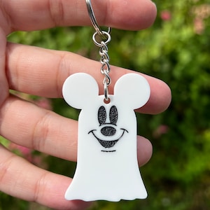 Disney Mickey Mouse Bat Halloween Flair Bag Charm