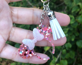 Mouse Ears Valentine’s Day Keychain | Valentine’s Gifts