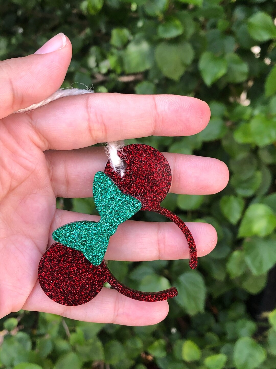 Ear Headband Ornament Mouse Ears Ornament Christmas Ornament Etsy