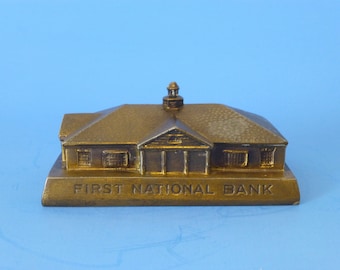 Banthrico "First National Bank of Sterling  Illinois" Still Bank 1966