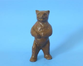 Gusseisen „Mean Standing Bear“ Still Bank Hubley 1906