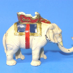Pristine Mechanical &quot;Elephant Bank&quot;  Hubley 1930&#39;s