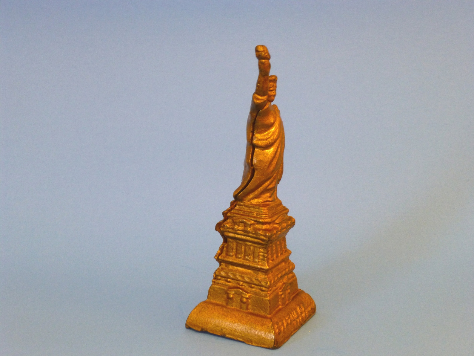 Cast Iron Small Statue of Liberty Still Bank A. Etsy
