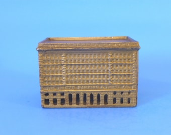 Gusseisen „United Banking & Trust Co.“ Stillbank A. C. Williams 1920's