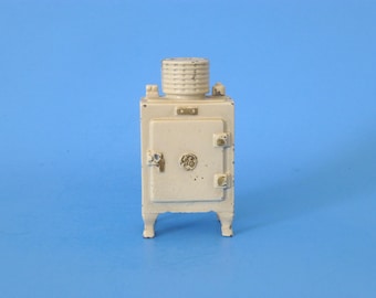 "Gusseisen ""G E Kühlschrank"" Still Bank Hubley 1930-1936."