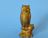 Cast Iron quot Be Wise Owl quot Still Bank A. C. Williams 1912-1920 39 s