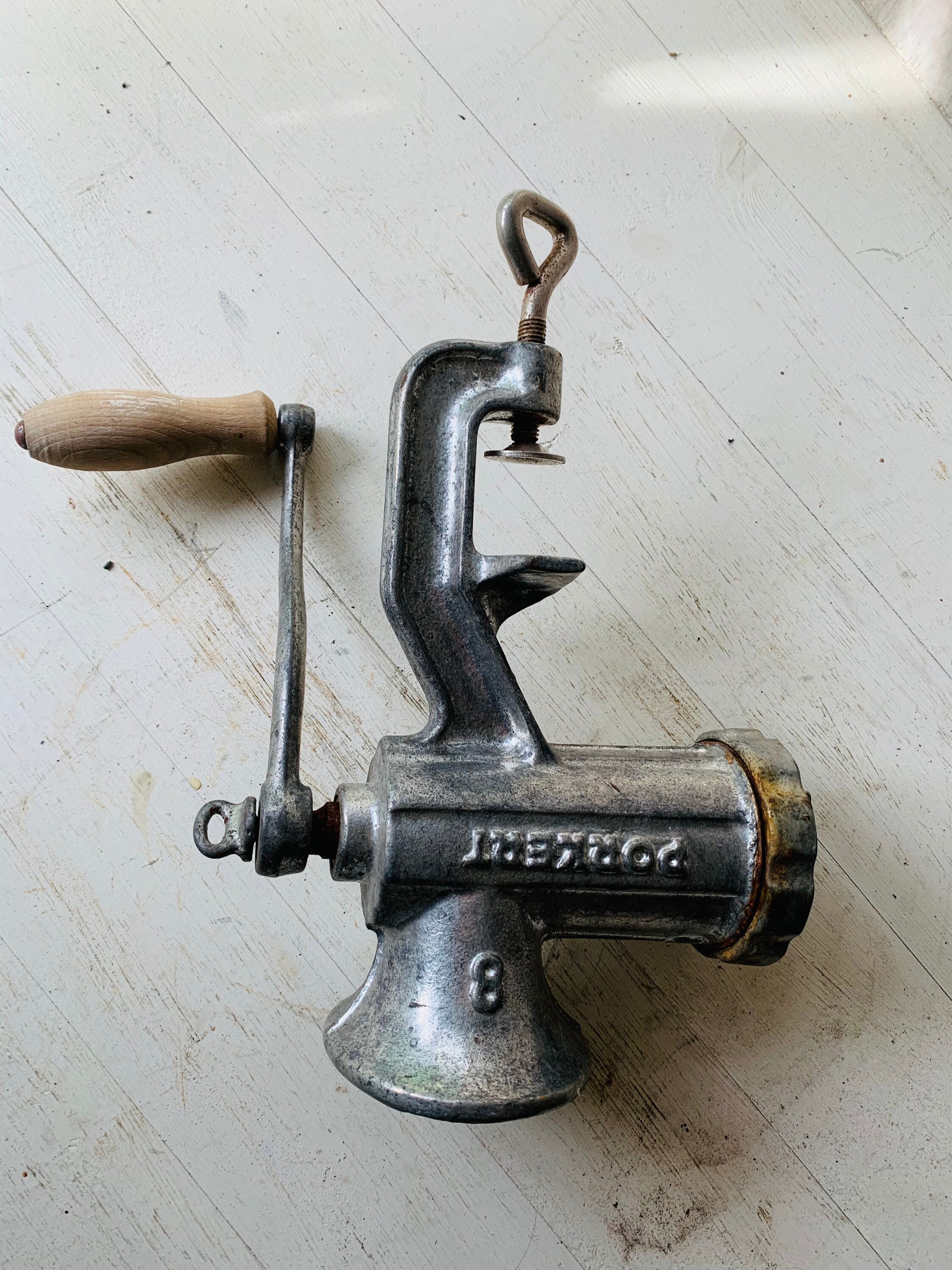 Vintage porkert metal mincer no 8 Etsy.de