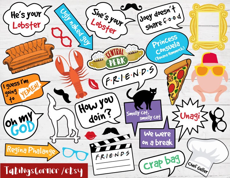 Free Free 229 Clipart Friends Tv Show Svg Free SVG PNG EPS DXF File