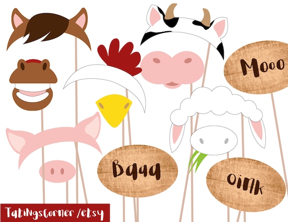 Free Photo Booth Props Printable Pdf Barnyard