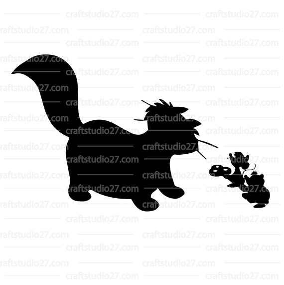 Cyfrowy Plik Kopciuszek Disney Myszy Z Kluczem I Lucyfer Kota Etsy