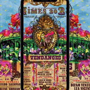 Affiche 2023 Pentecôte Féria de Nîmes, cartel des corridas de la féria nimoise avec sévillane image 10