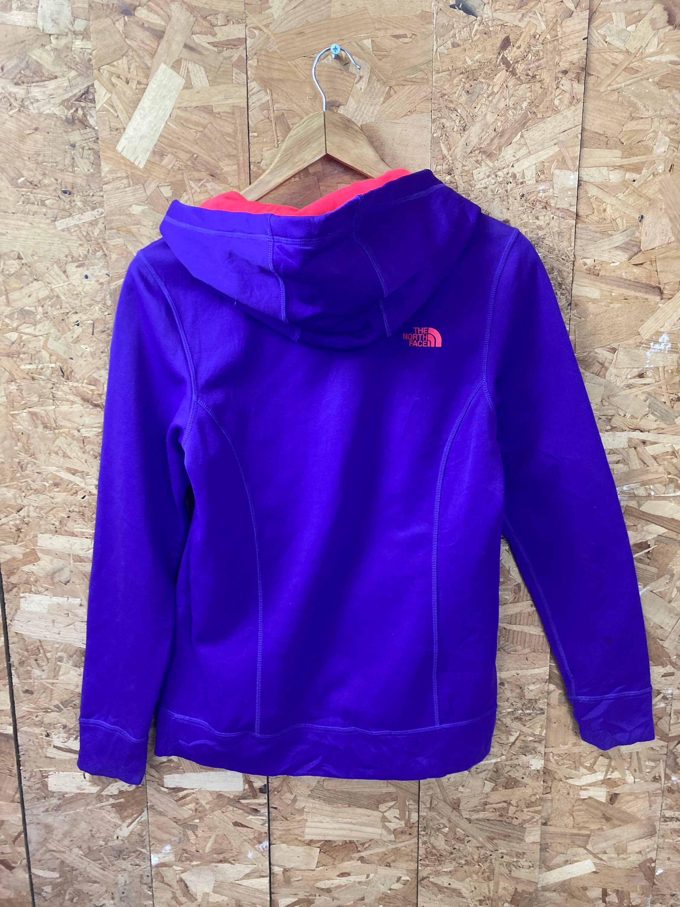 Vintage Y2K Purple Neon Pink the North Face Ladies Hoodie