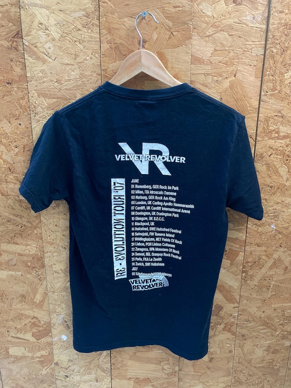 Vintage Velvet Revolver Evolution Tour Double Side Print T-shirt