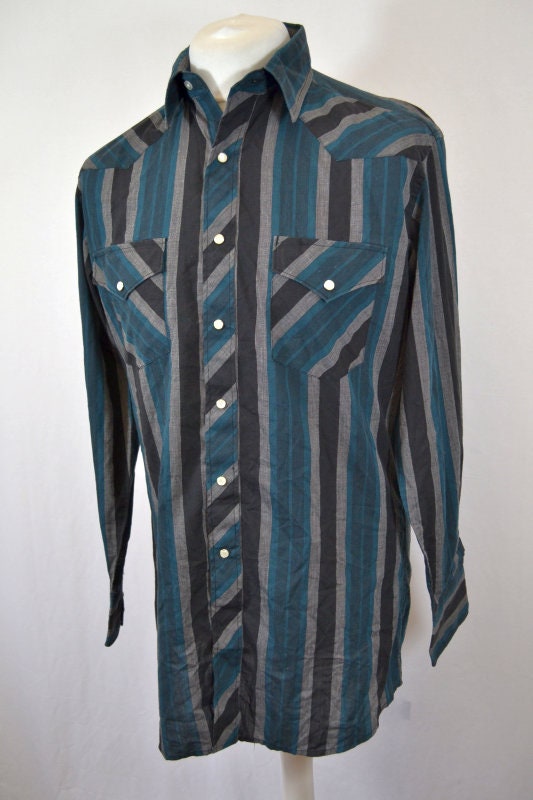 DESIGN - Chemise oversize style années 90 à rayures - Violet et