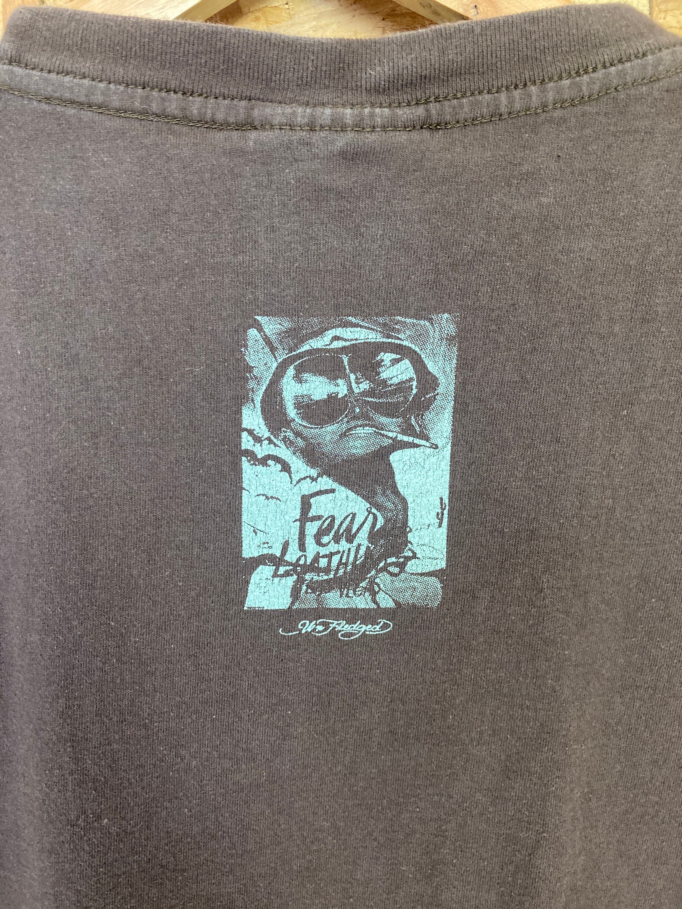 Vintage 90s Fear and Loathing in Las Vegas Brown Green Double