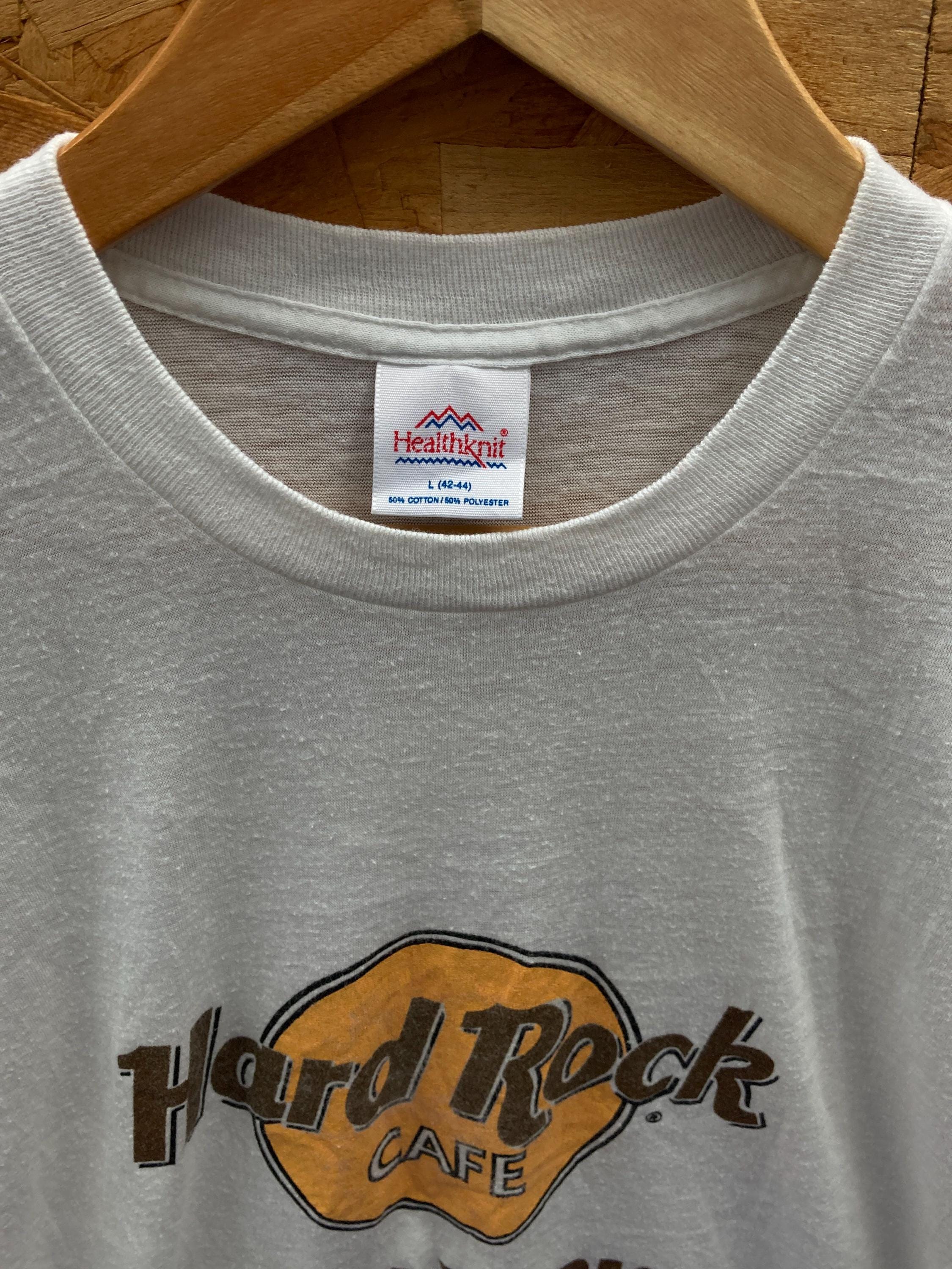 Vintage 80s Hard Rock Cafe New York Single Stitch Souvenir T-shirt 